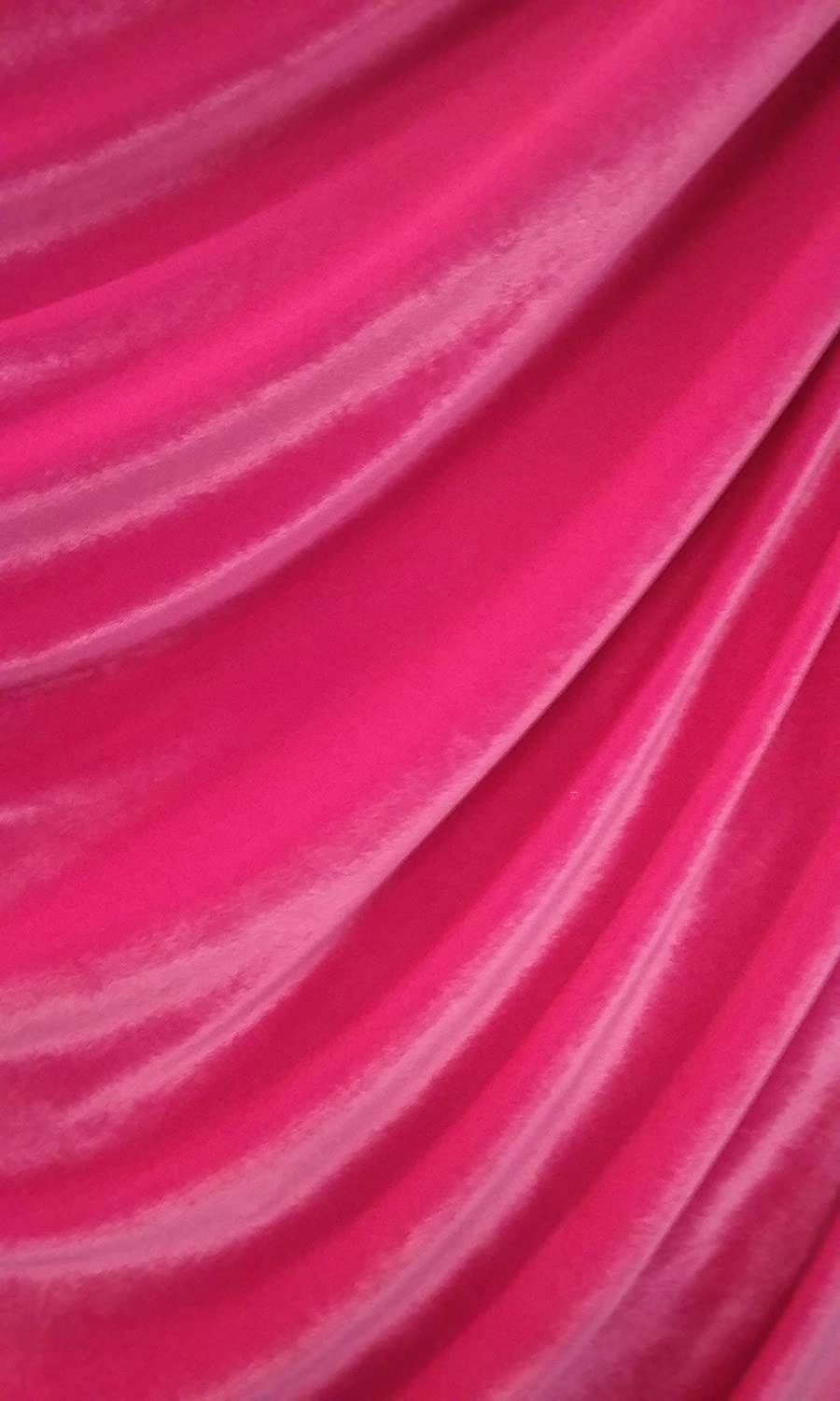 Stretch Velvet Fabric - Polyester Spandex Blend, Apparel & Costume Sewing, Sold by the Metre