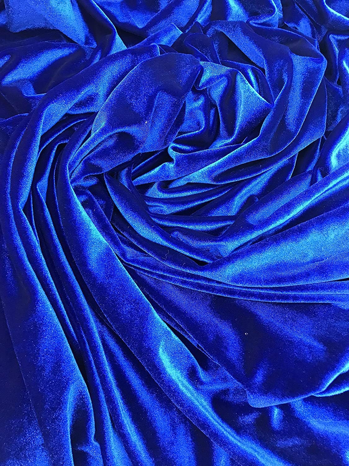 Stretch Velvet Fabric - Polyester Spandex Blend, Apparel & Costume Sewing, Sold by the Metre