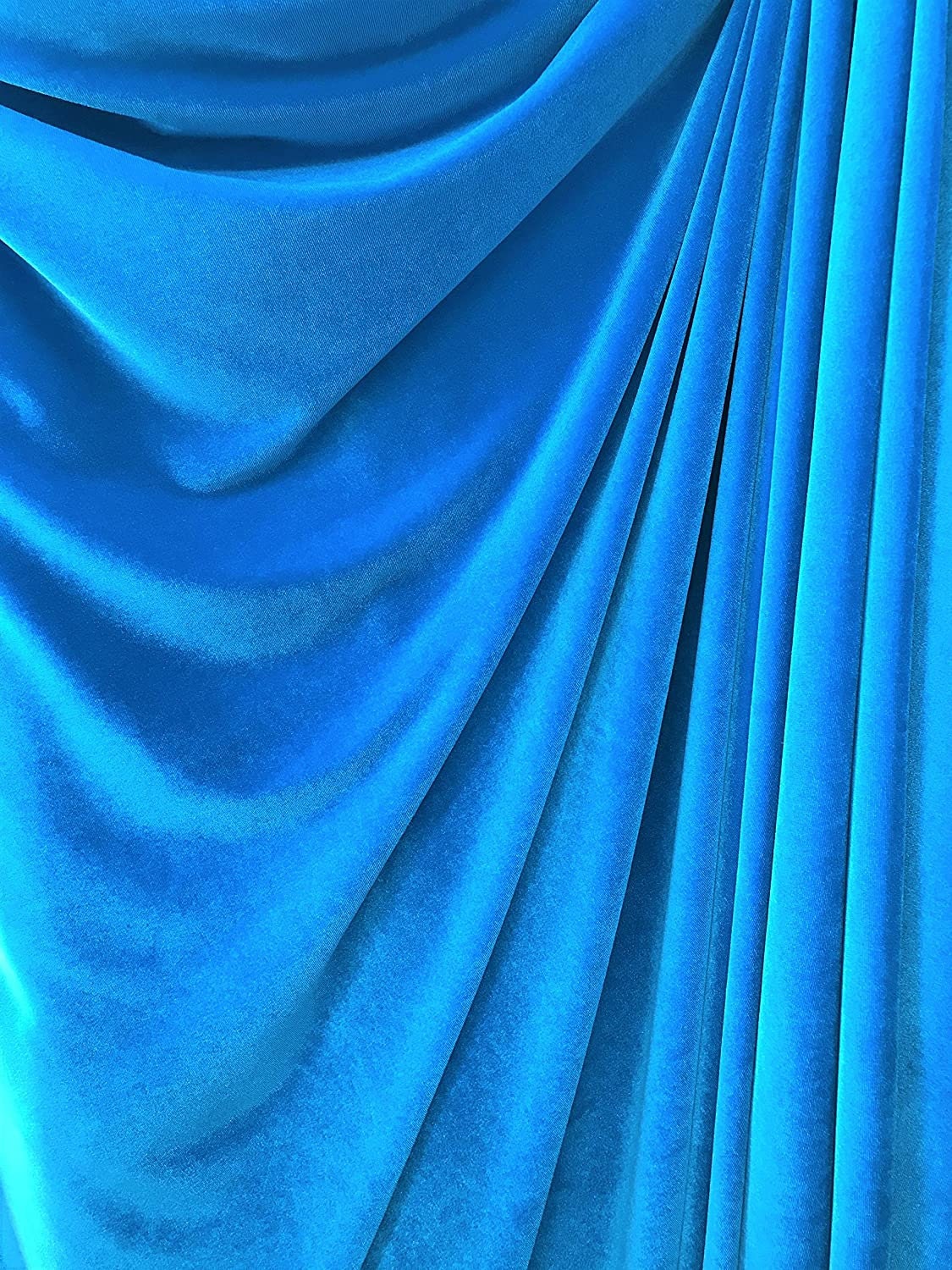 Stretch Velvet Fabric - Polyester Spandex Blend, Apparel & Costume Sewing, Sold by the Metre