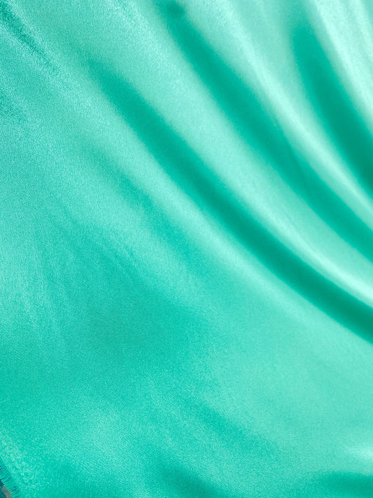 Silky Charmeuse Satin Fabric - Luxurious and Versatile for Garments and Decor (Classic Colours)