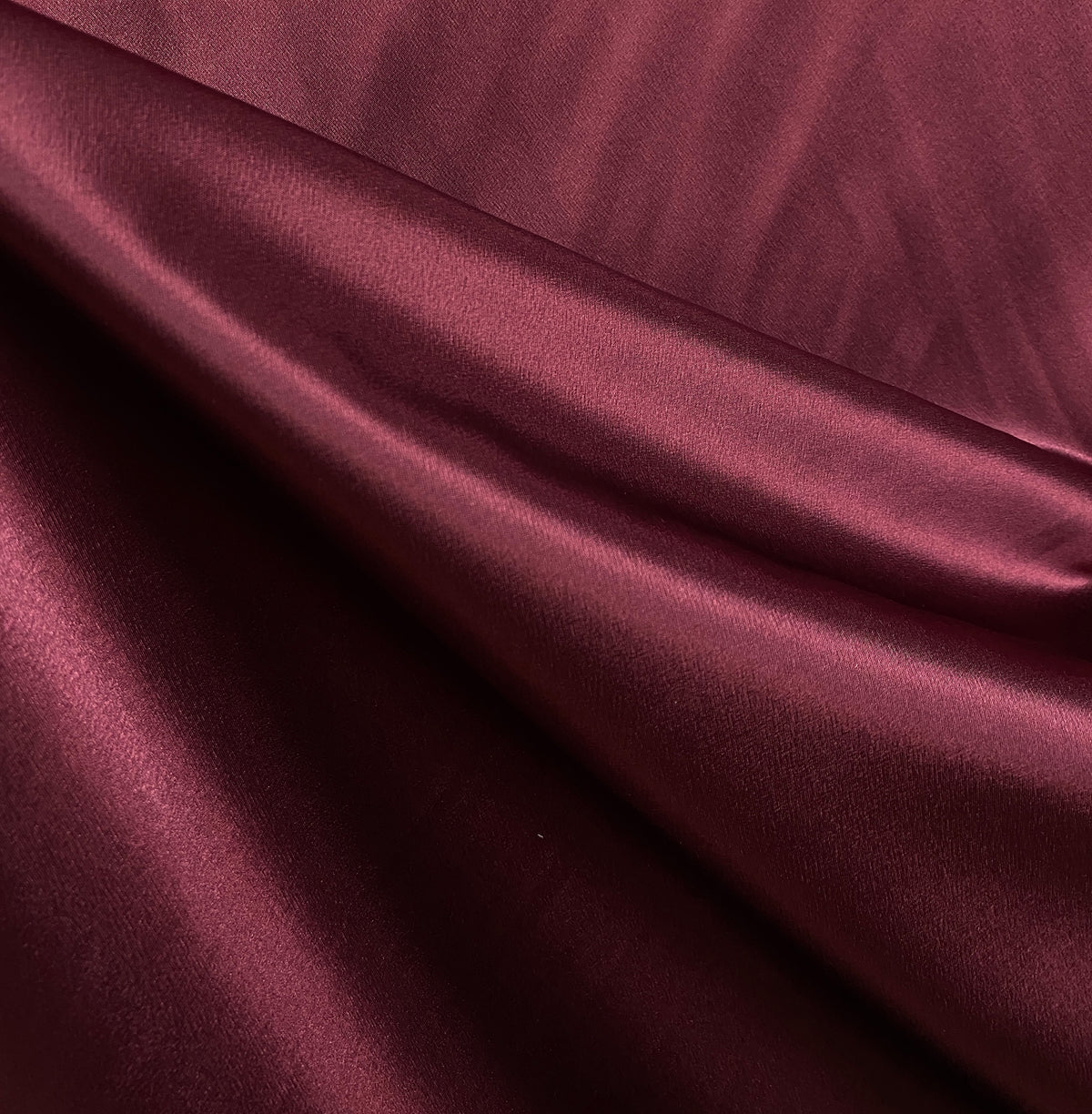 Silky Charmeuse Satin Fabric: Lightweight Drapey Polyester, Sold by the Yard