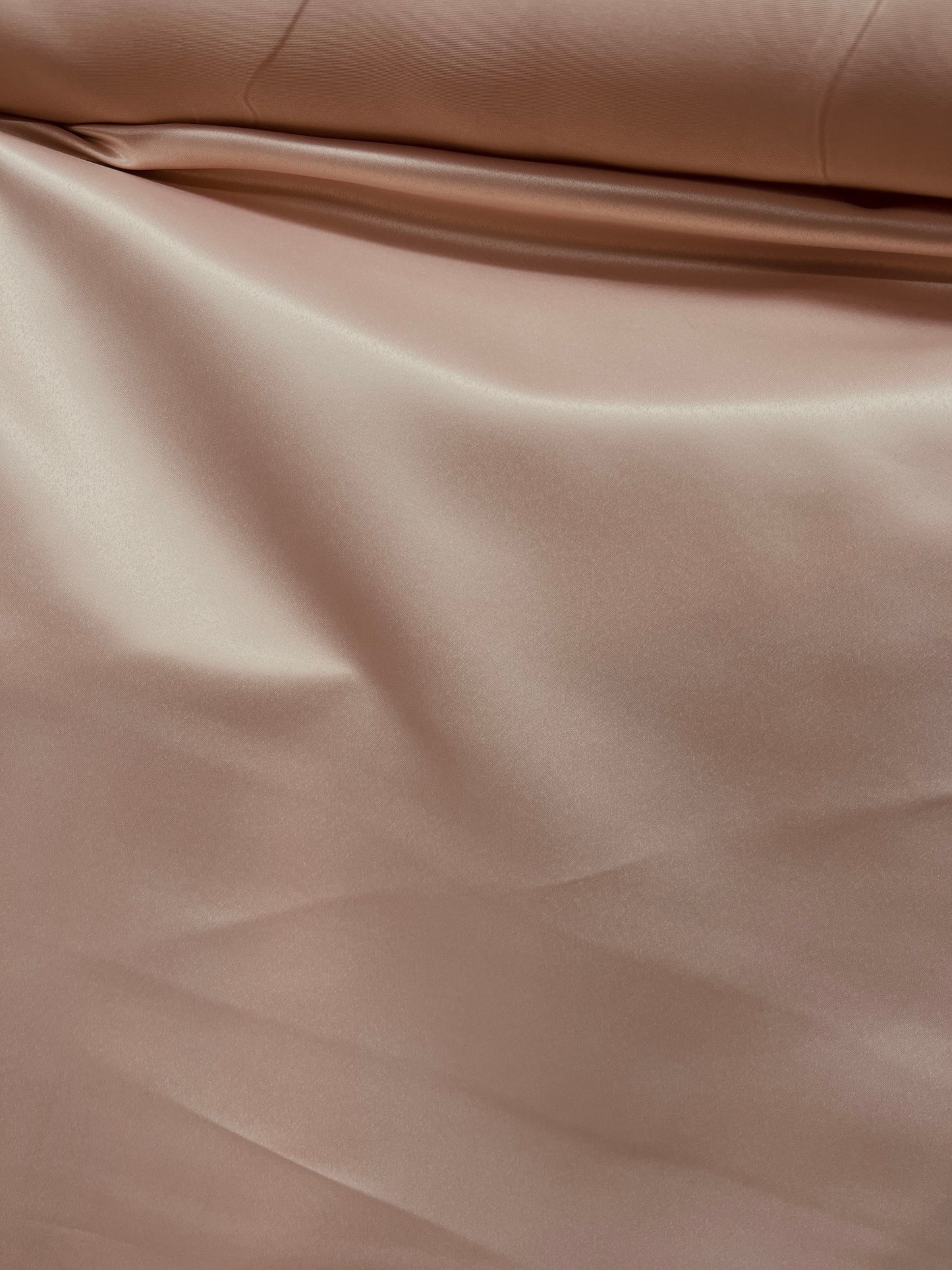 Stretch Matte Satin Fabric: Bridal Gowns, Elegant Draping - 54" Wide