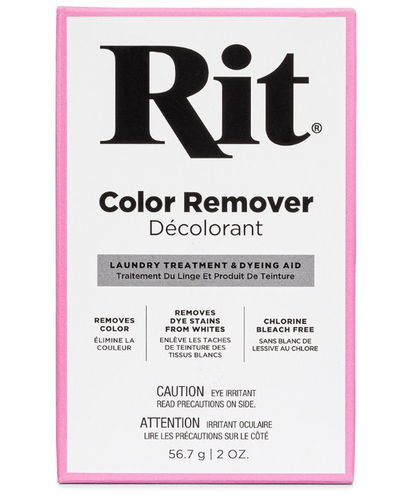 Rit Color Remover: Fabric Dye Stripping Powder (2 oz)