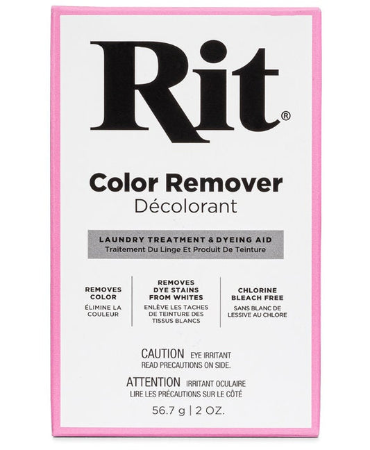 Rit Color Remover: Fabric Dye Stripping Powder (2 oz)