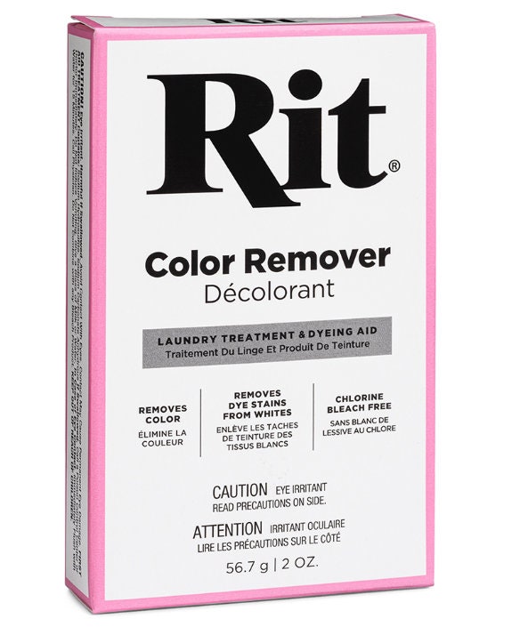 Rit Color Remover: Fabric Dye Stripping Powder (2 oz)
