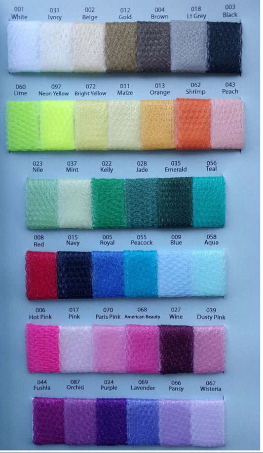 Honeycomb Netting Crinoline Fabric | Stiff Tulle for Petticoats, Costumes, Skirts & Underskirts | BelieveWorks