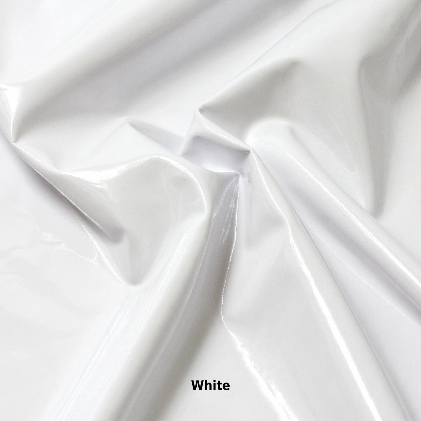 Glossy Patent Vinyl Fabric: Water-Resistant Cosplay Apparel - 54" Wide