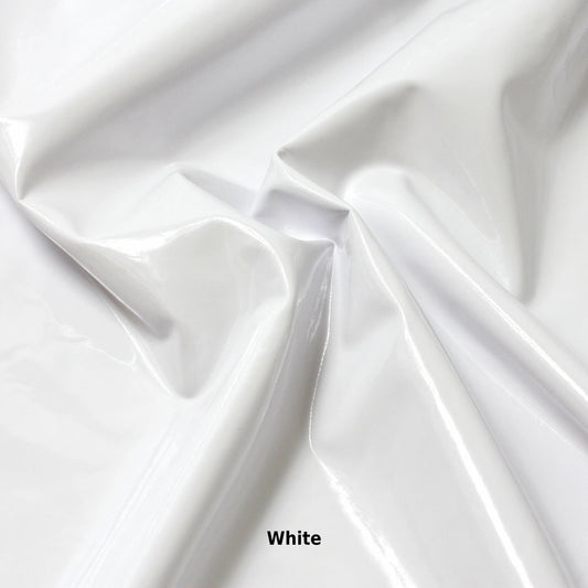 Glossy Patent Vinyl Fabric: Water-Resistant Cosplay Apparel - 54" Wide