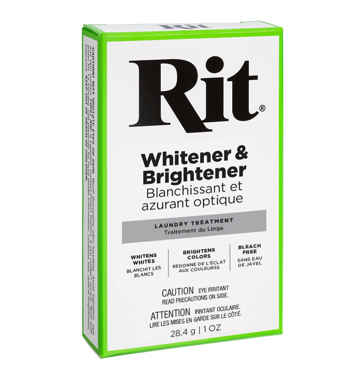RIT Fabric Whitener & Brightener - Restores Whites and Colors (1 oz)