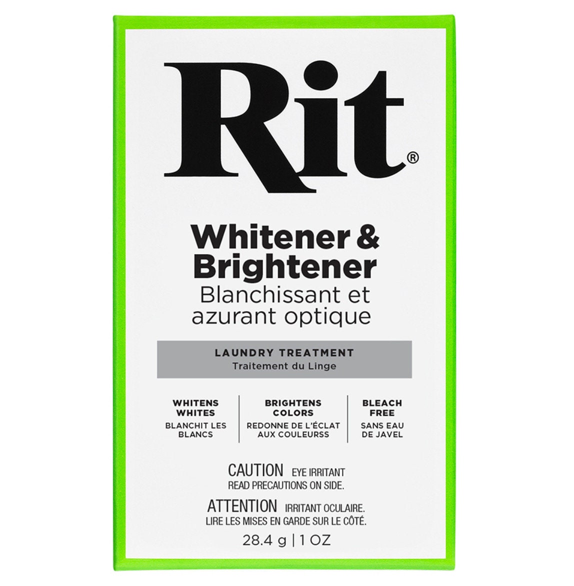RIT Fabric Whitener & Brightener - Restores Whites and Colors (1 oz)
