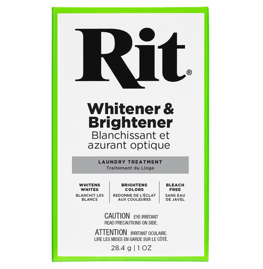 RIT Fabric Whitener & Brightener - Restores Whites and Colors (1 oz)