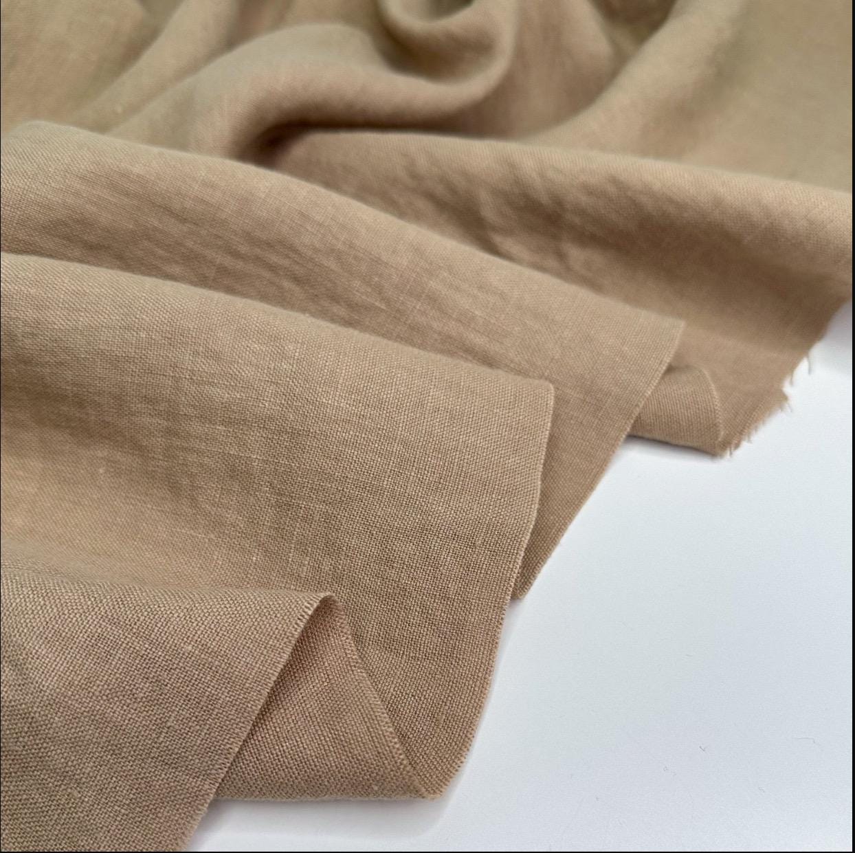 100% Hemp Woven Fabric by the Yard – Sustainable, Breathable, Medium Weight | Grace Collection | BelieveWorks