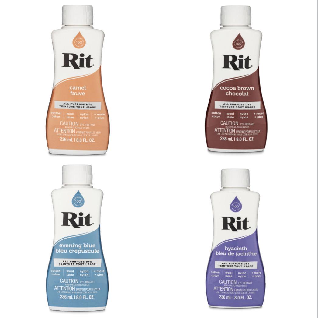 Rit All-Purpose Liquid Fabric Dye: Cotton, Nylon, Rayon - 8oz