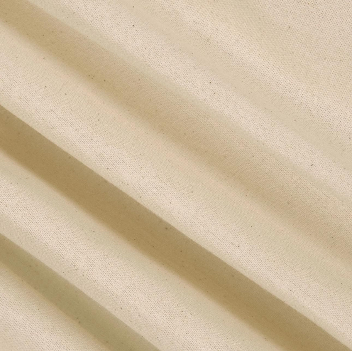 Muslin Cotton Fabric by the Yard - Lightweight, Unbleached for Quilting, Crafting, Pattern Making | BelieveWorks