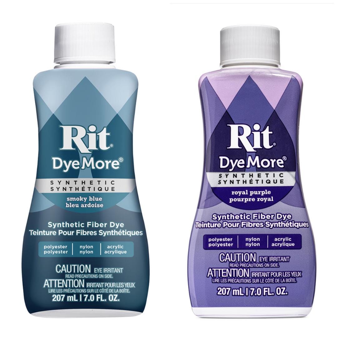 Rit DyeMore Synthetic Fabric Dye: Polyester, Nylon, Acrylic (7oz Bottle)
