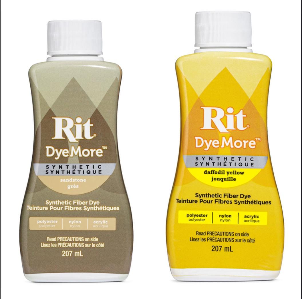Rit DyeMore Synthetic Fabric Dye: Polyester, Nylon, Acrylic (7oz Bottle)