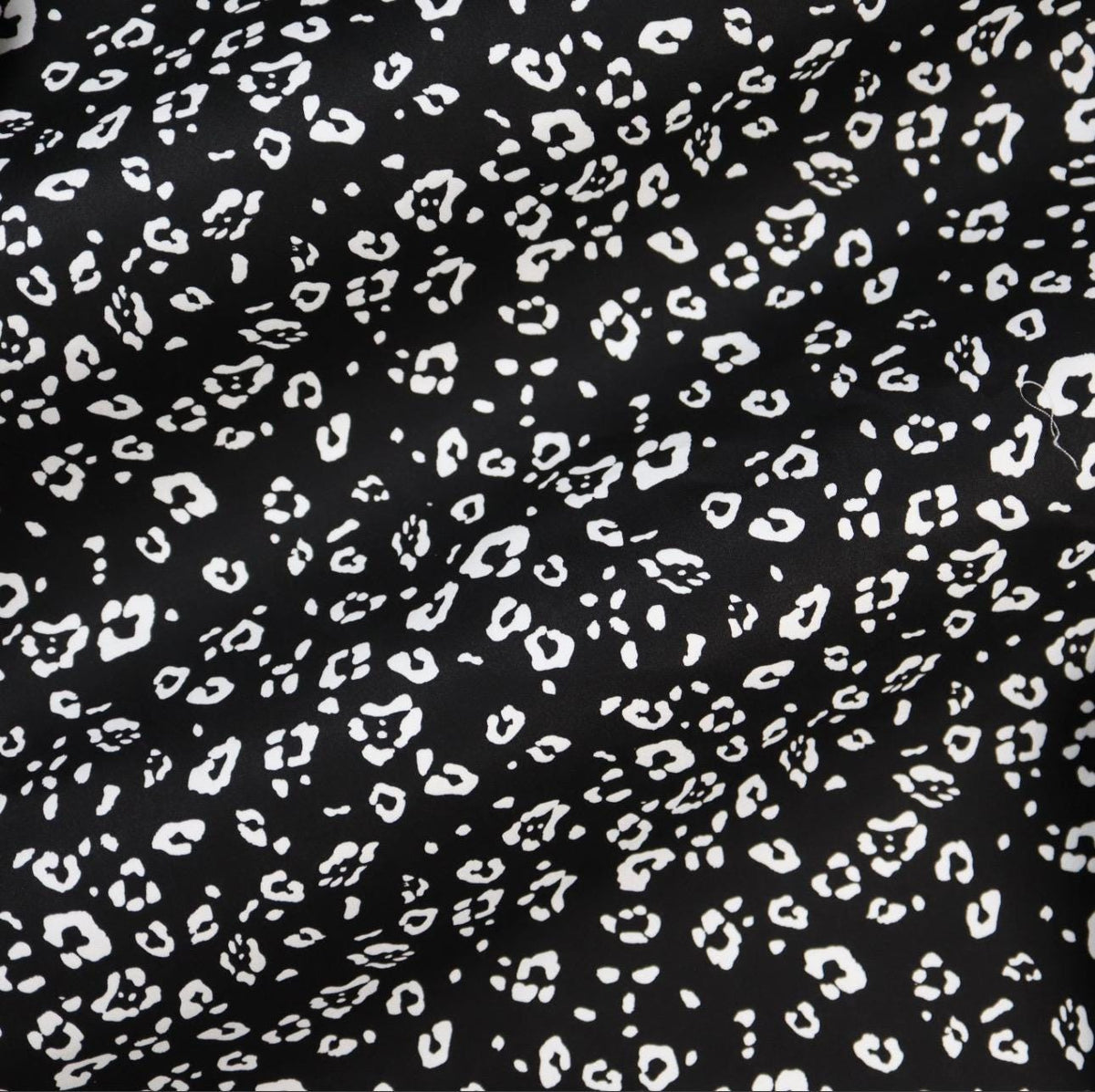 Floral Print Cotton Sateen Fabric: Soft Lightweight OEKO-TEX Certified