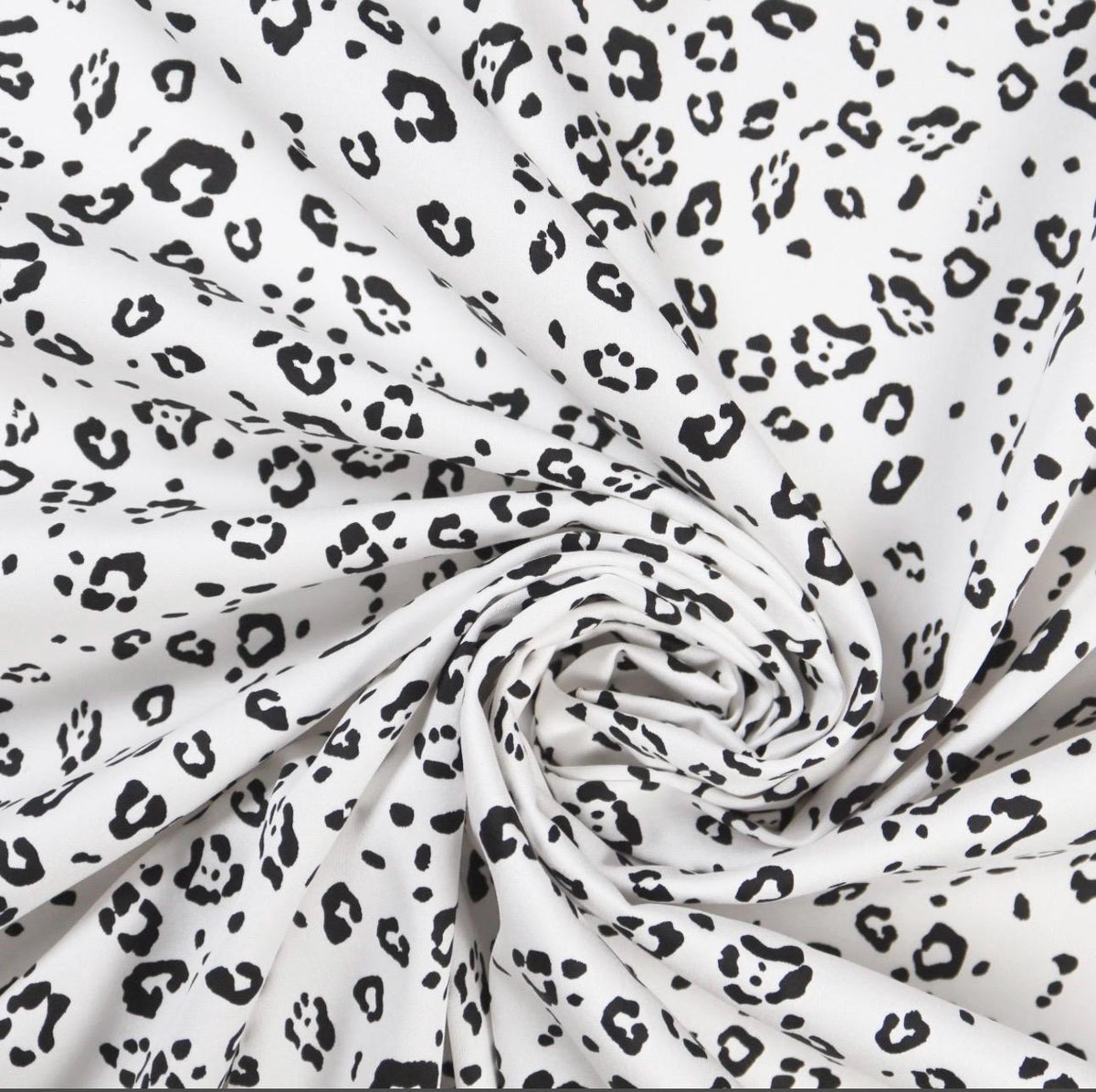 Floral Print Cotton Sateen Fabric: Soft Lightweight OEKO-TEX Certified