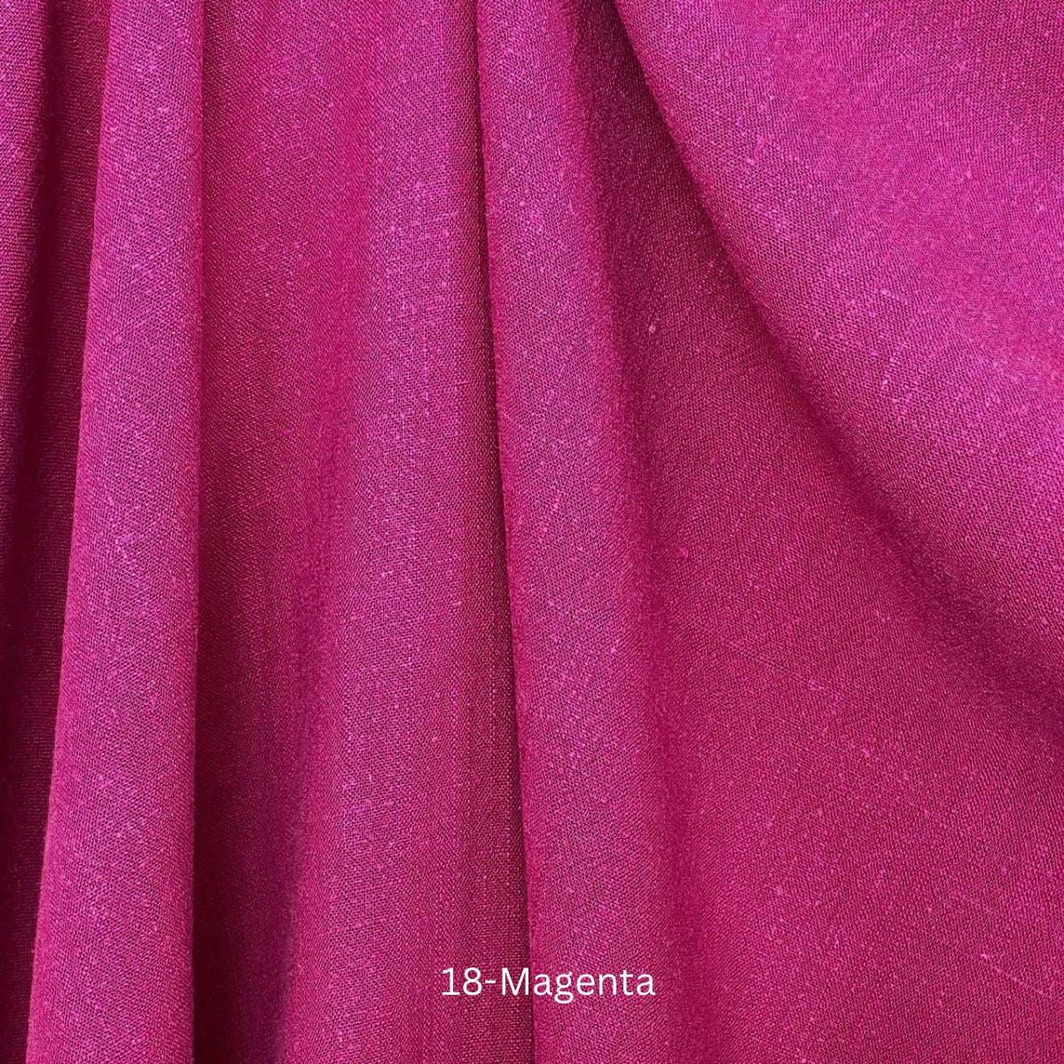 Linen Viscose Noil Fabric: Midweight Slub Texture, Oeko-Tex Certified