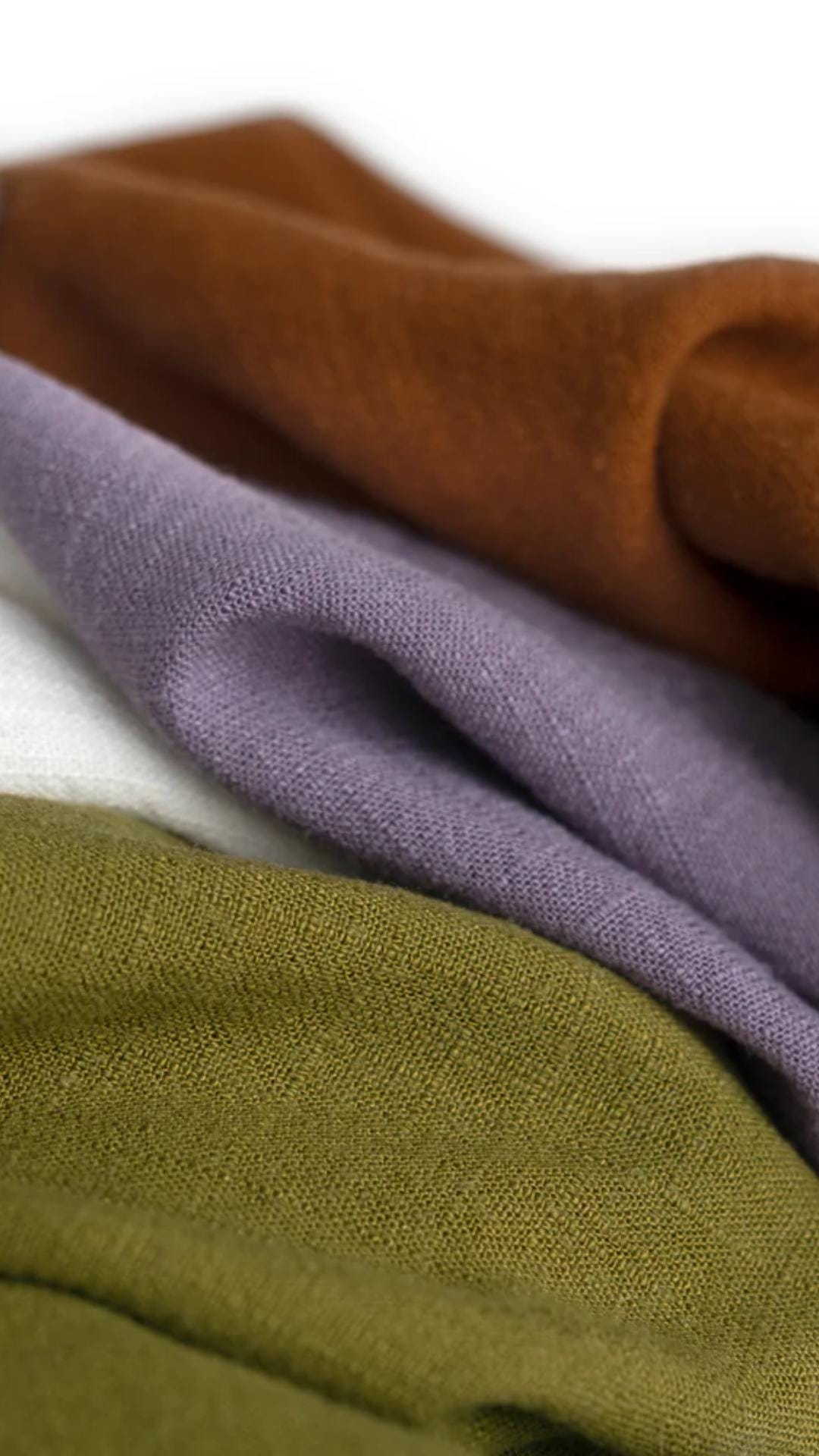 Linen Viscose Noil Fabric: Midweight Slub Texture, Oeko-Tex Certified