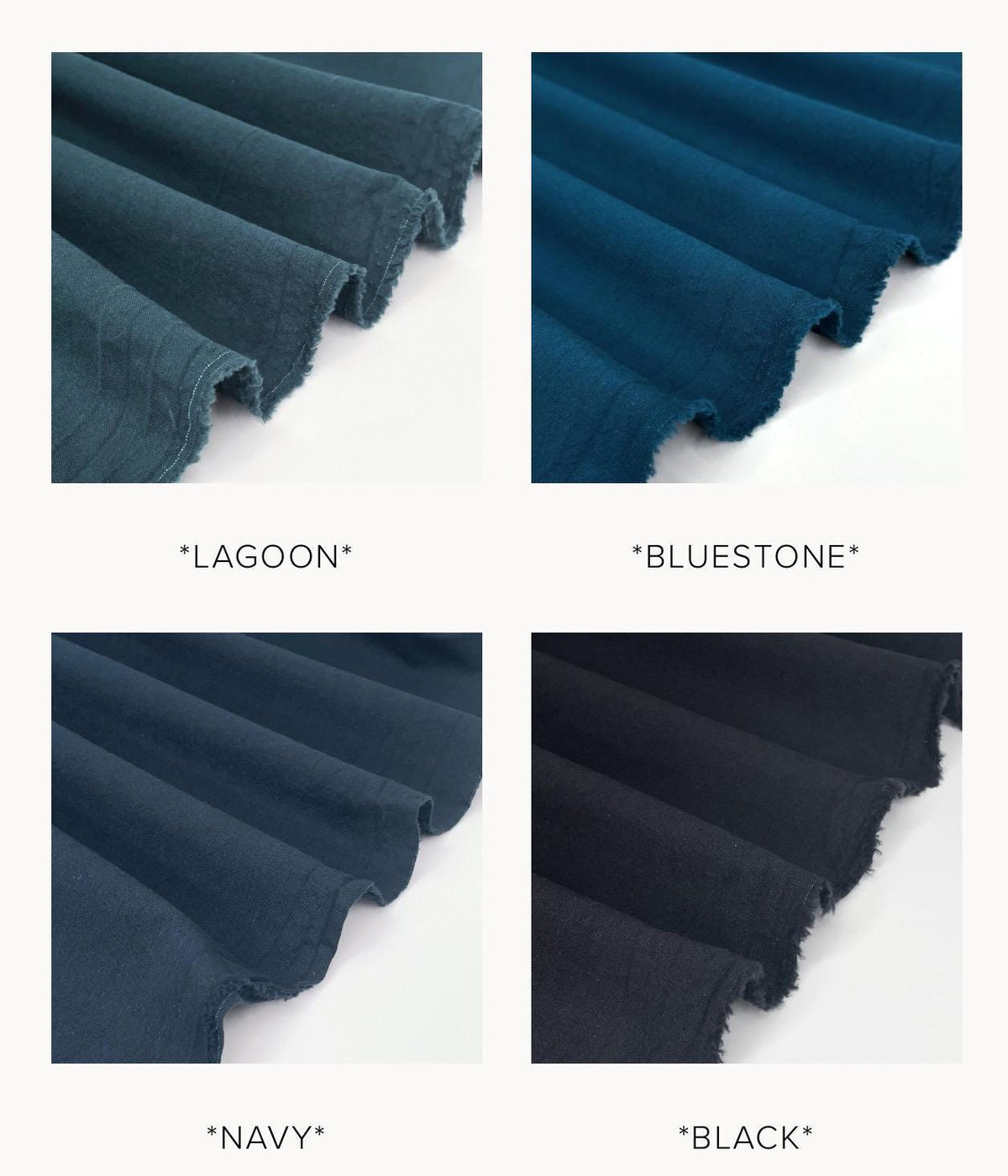 Sandwashed Cotton Fabric: Lightweight 160 GSM, 57" Wide