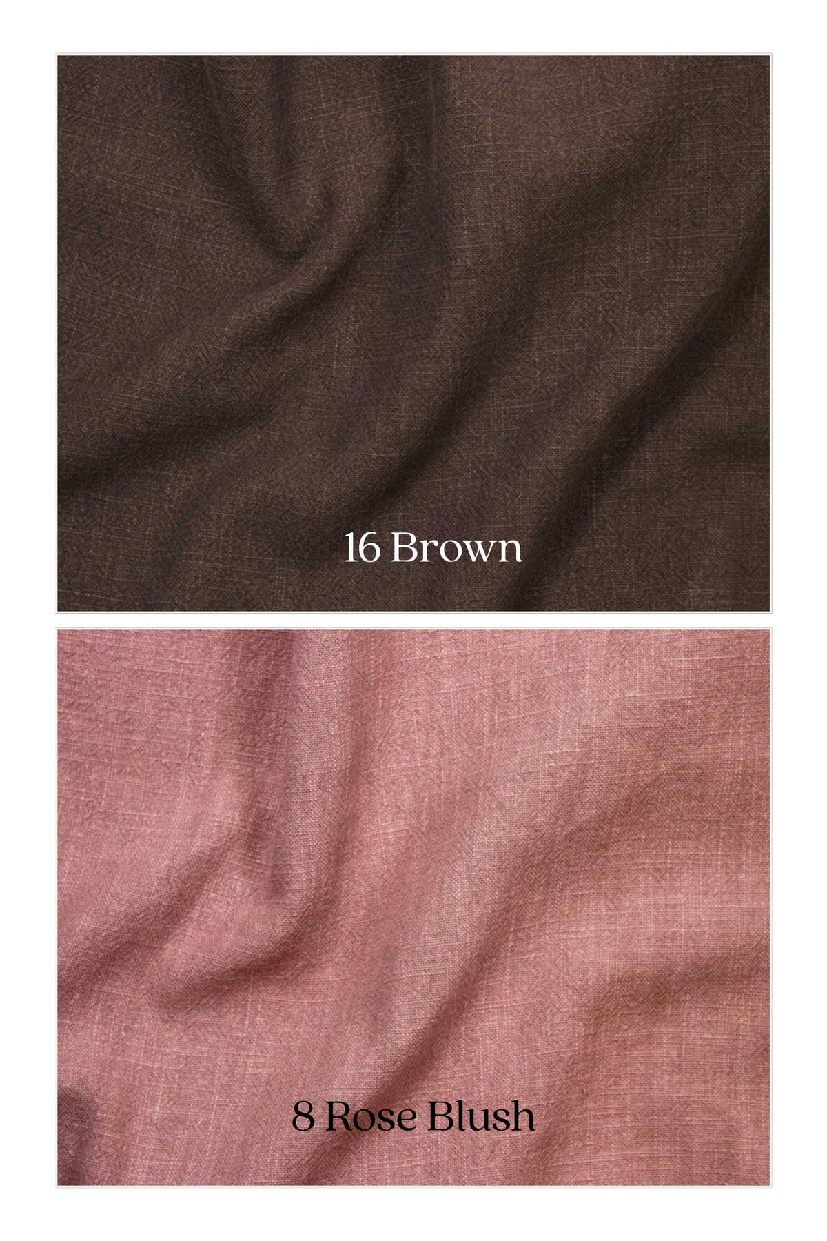 Stone Washed Ramie Fabric By The Meter | 240gsm Natural Fiber