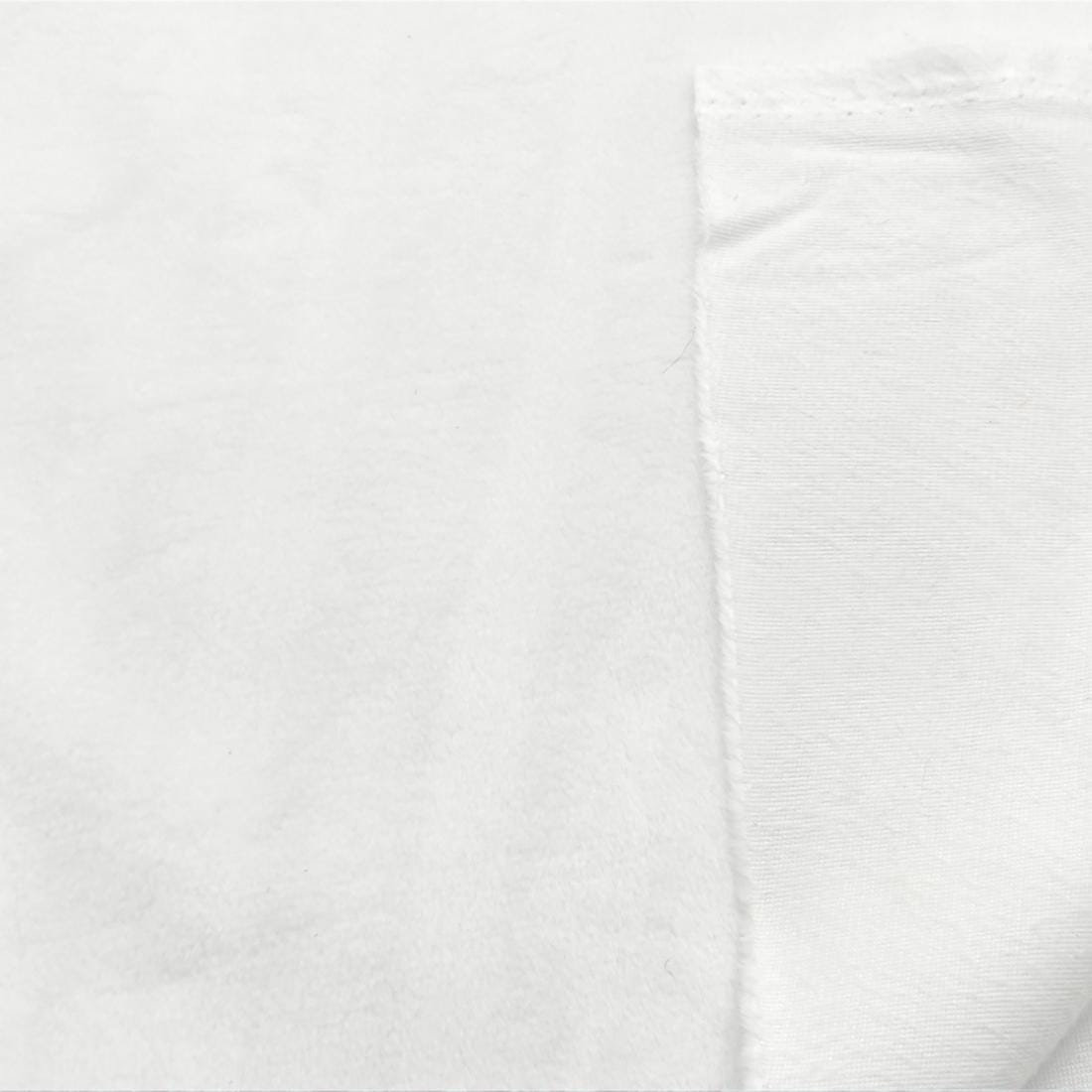 Soft Plush Minky Fabric: 60" Wide Polyester Fleece (257 GSM) Baby Blanket Material