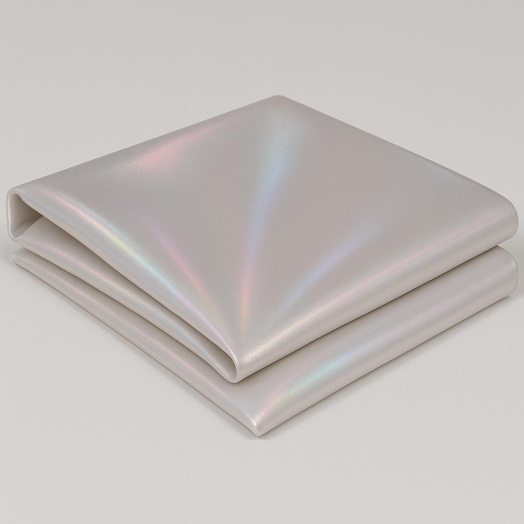 Iridescent Holographic Fabric: 4-Way Stretch Nylon Spandex - 60" Wide