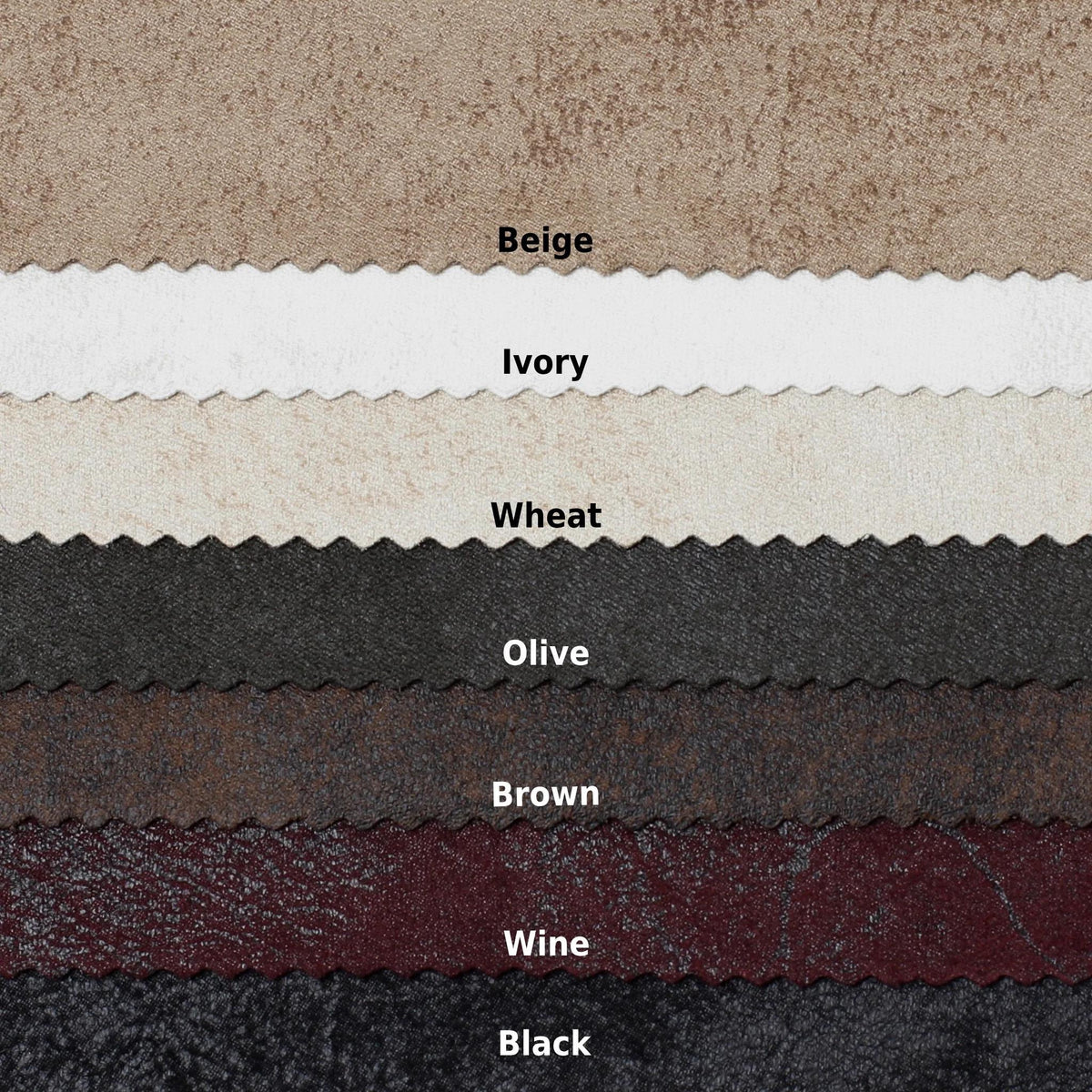 Distressed Vegan Leather Fabric: Faux Suede with Foil, 54" Wide