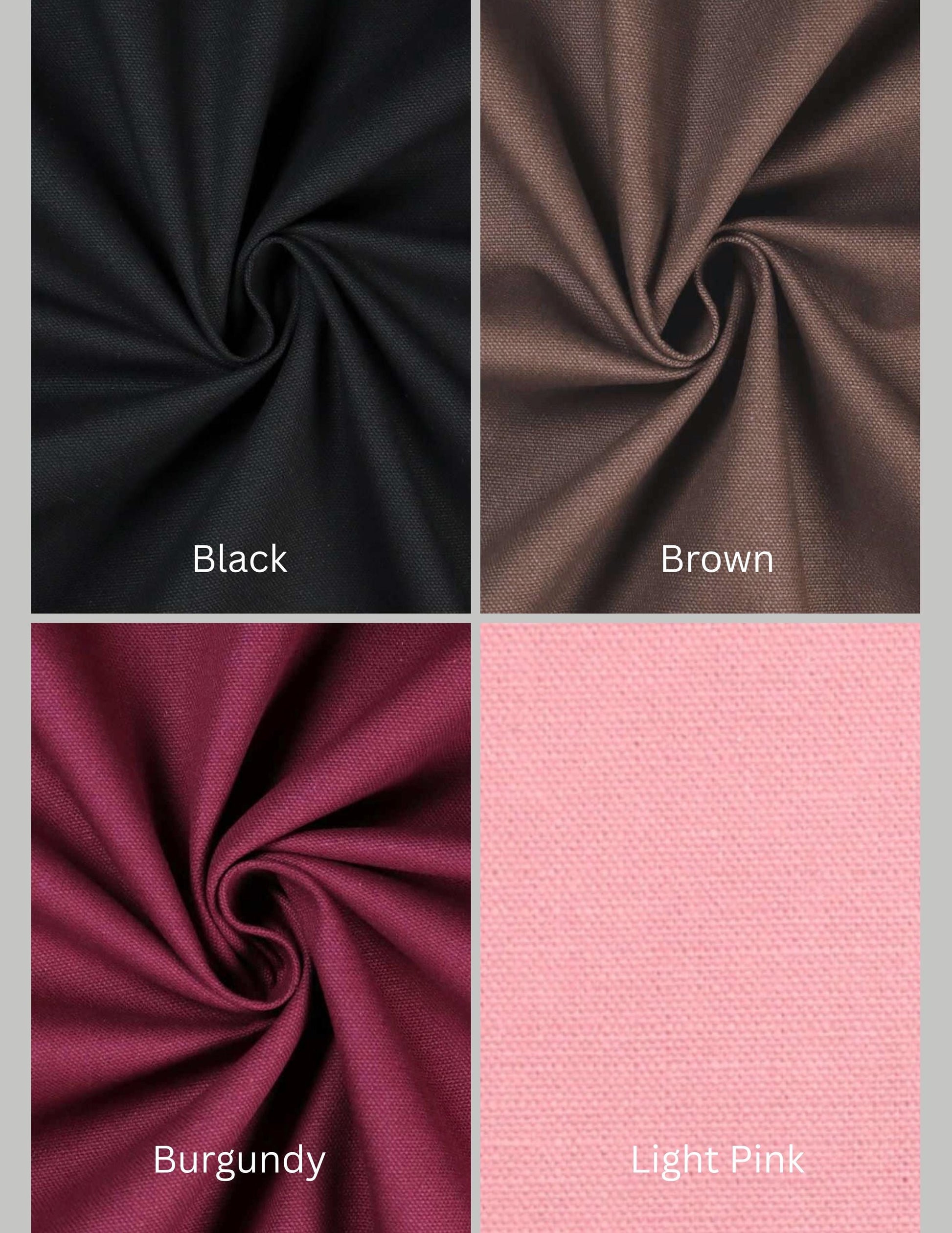 Cotton Canvas Fabric by the Yard – Durable, Medium-Heavy Weight | Bags, Upholstery, Crafts & Apparel | BelieveWorks