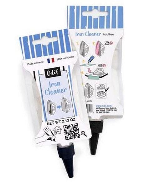 Odif Hot Iron Cleaner: Removes Fusible Residue, Safe for Irons (60 g Pouch)