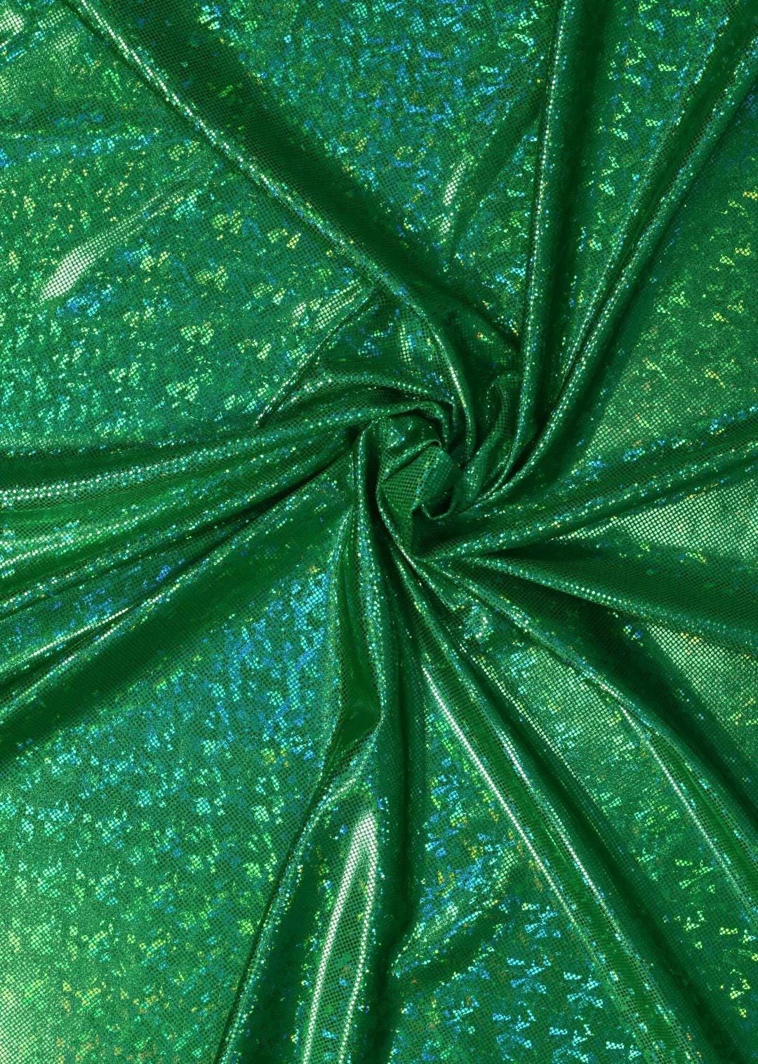 Holographic Shatter Glass Spandex Fabric - 60" Wide - Dance, Swim, Costume