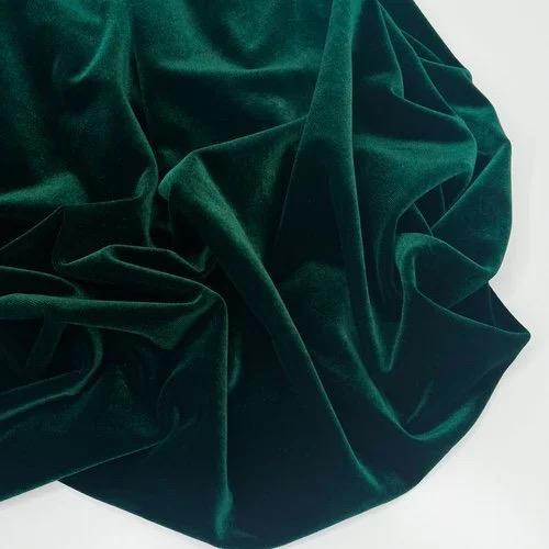 Stretch Velvet Fabric - Polyester Spandex Blend, Apparel & Costume Sewing, Sold by the Metre
