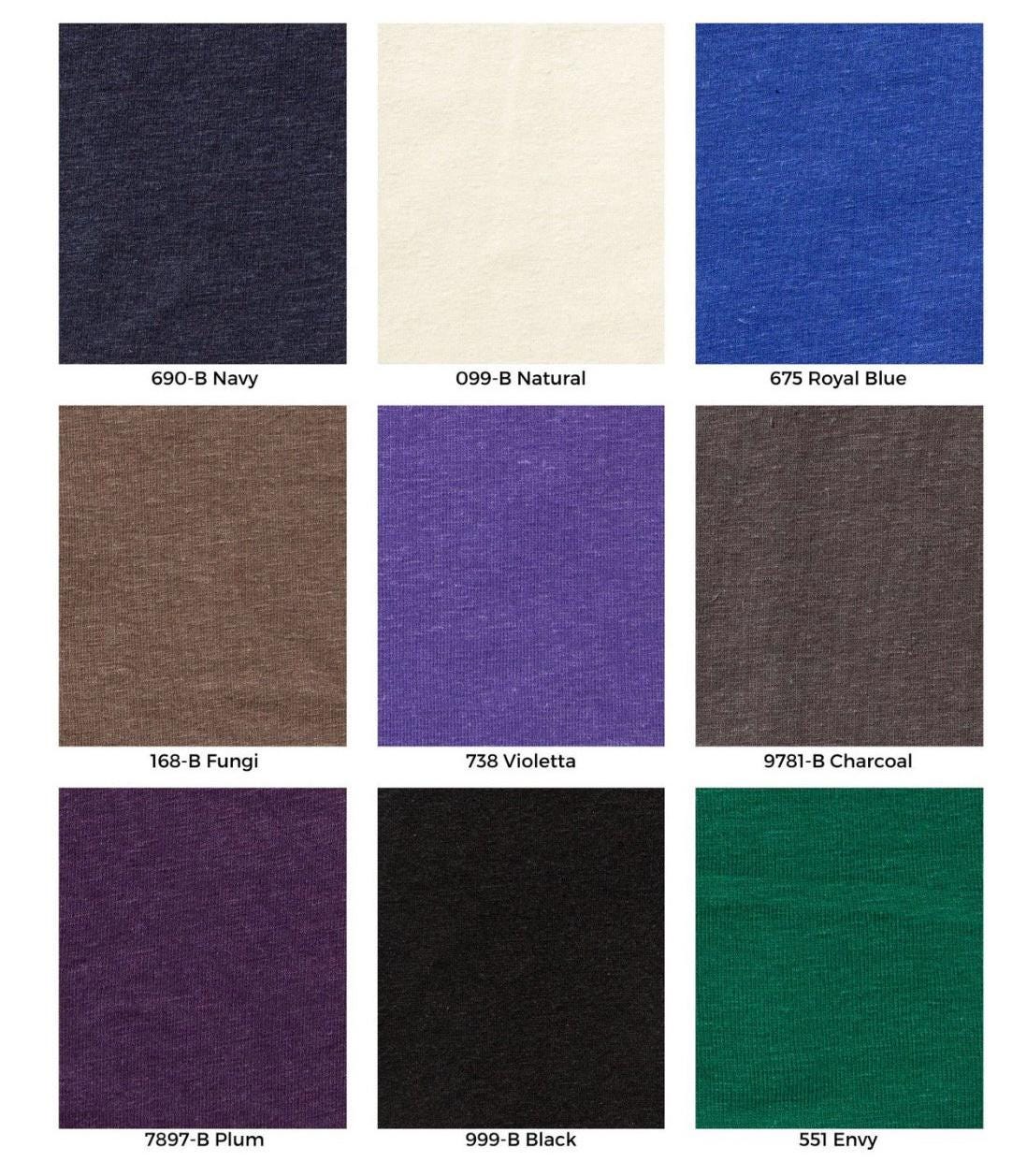 Hemp Organic Cotton Jersey Knit Fabric: Sustainable, Breathable Fabric