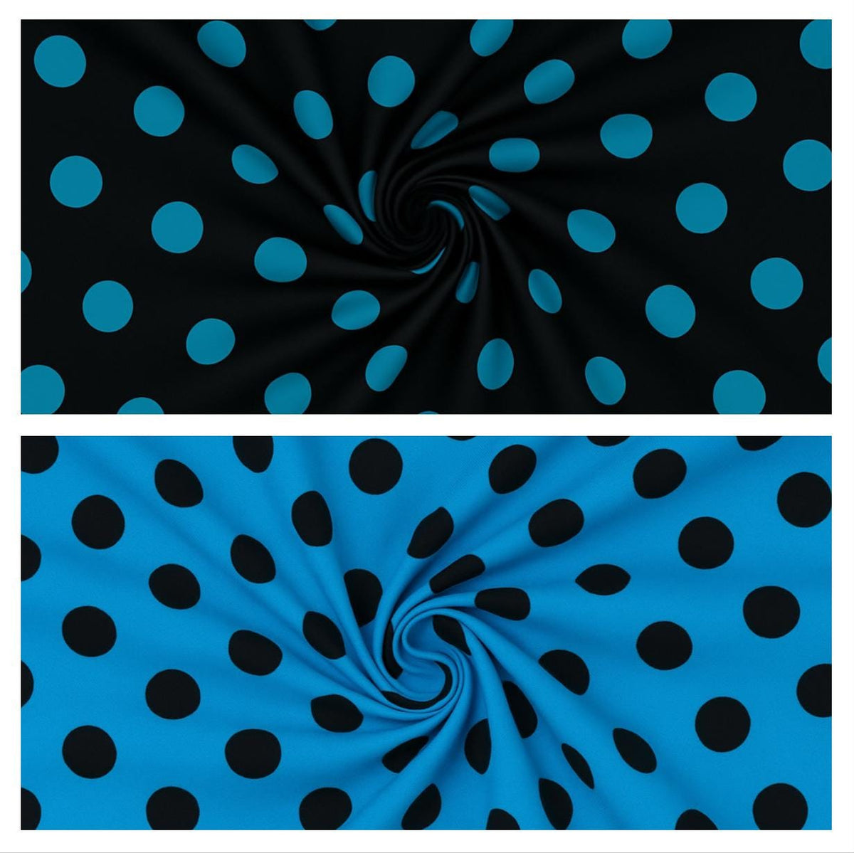 Polka Dot Lycra Spandex Fabric: 4-Way Stretch Dancewear Costume Fabric