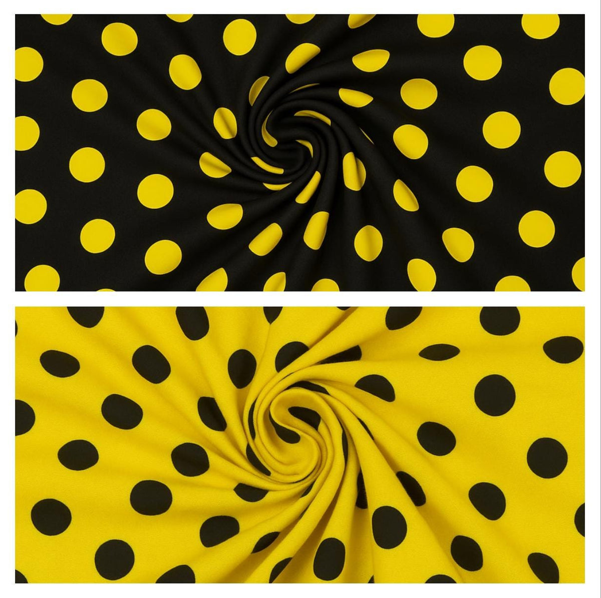 Polka Dot Lycra Spandex Fabric: 4-Way Stretch Dancewear Costume Fabric