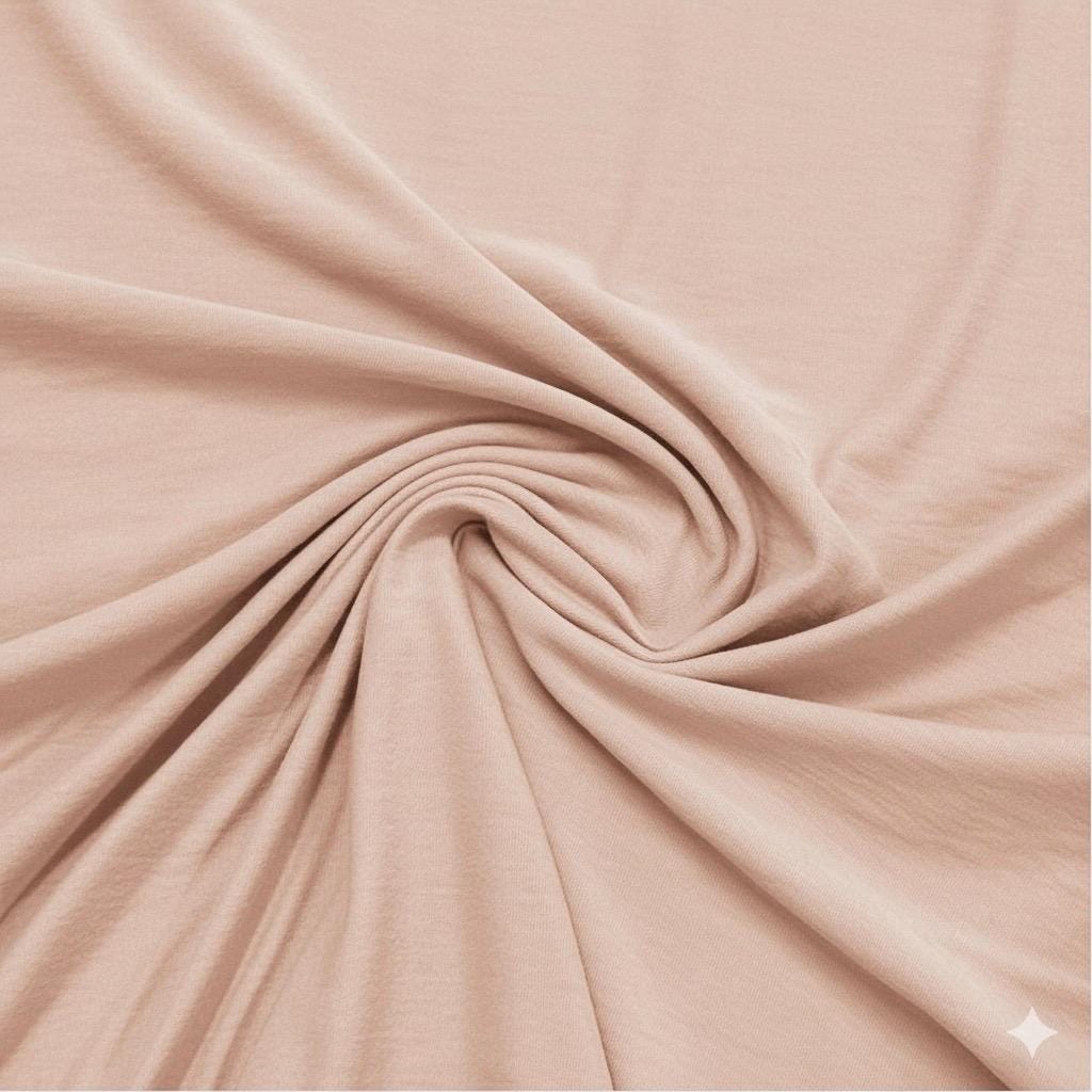 Lyocell Organic Cotton Jersey Knit Fabric | 65" Wide, 160 GSM