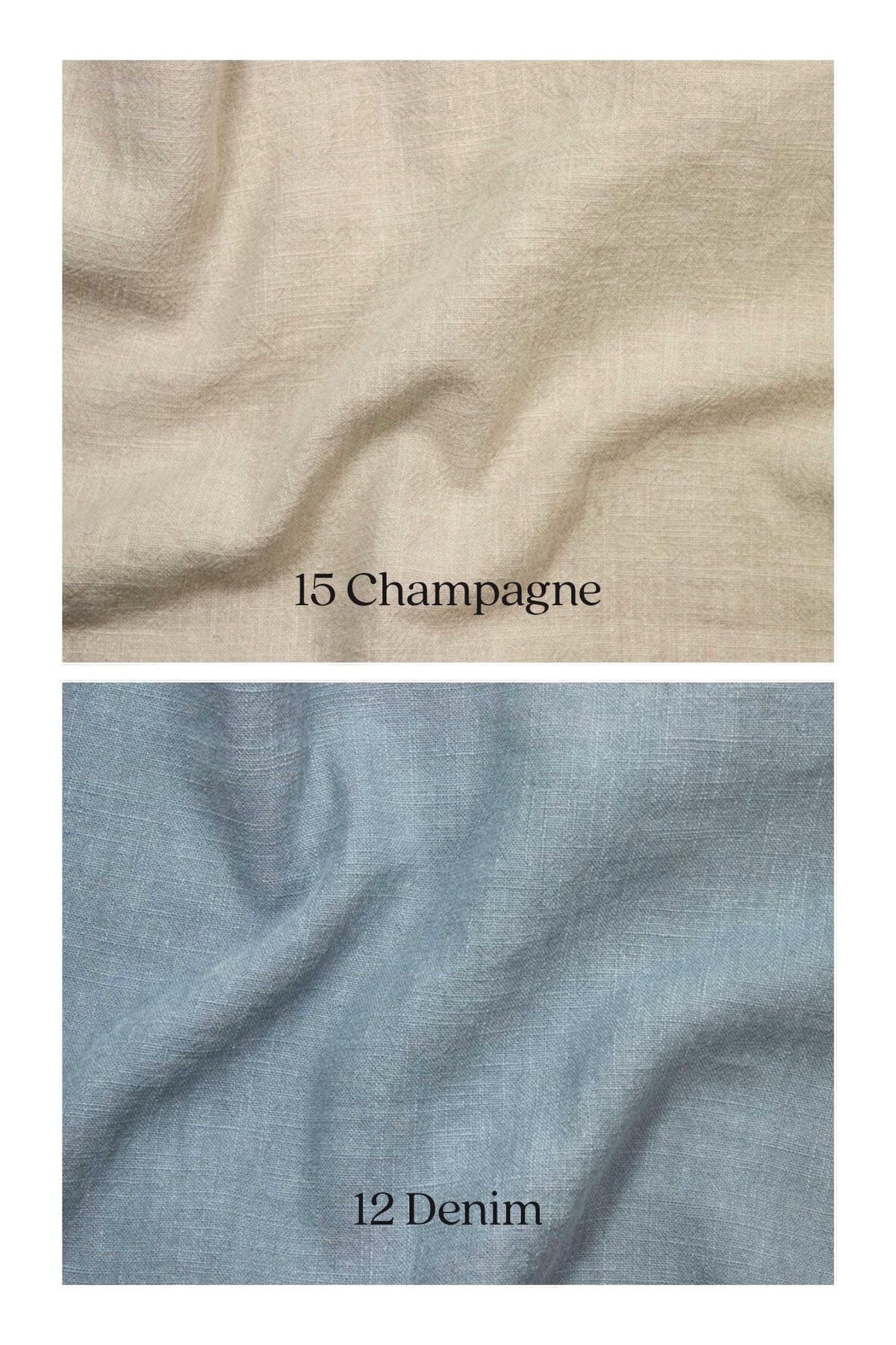 Stone Washed Ramie Fabric By The Meter | 240gsm Natural Fiber