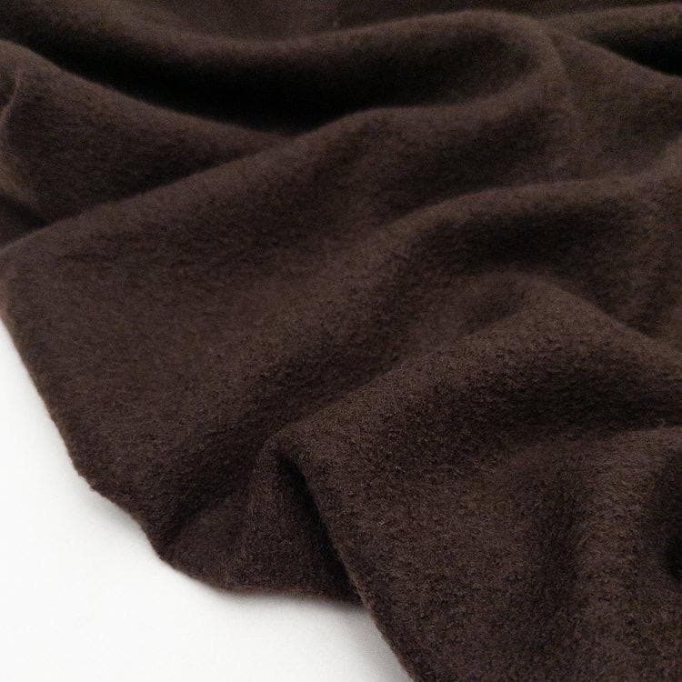 Heavyweight Boiled Wool Coating Fabric | 380 GSM, By The Metre