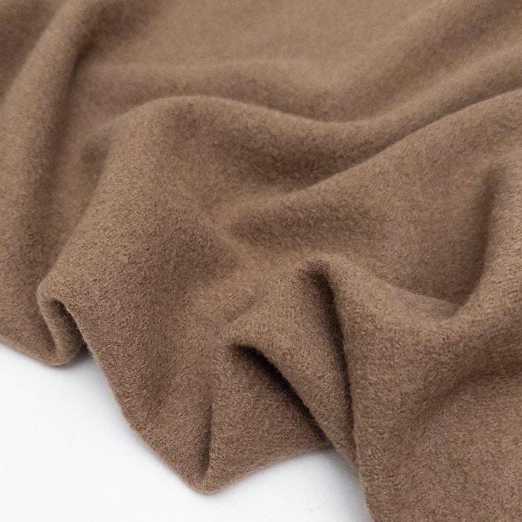 Heavyweight Boiled Wool Coating Fabric | 380 GSM, By The Metre