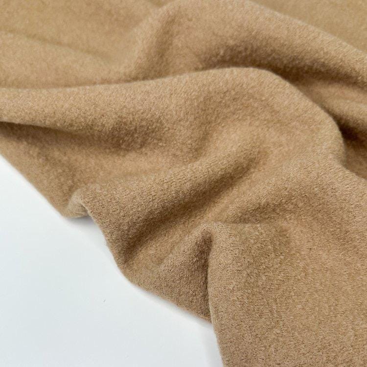 Heavyweight Boiled Wool Coating Fabric | 380 GSM, By The Metre