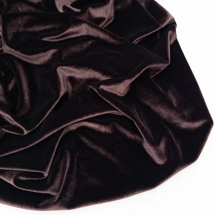 Stretch Velvet Fabric - Polyester Spandex Blend, Apparel & Costume Sewing, Sold by the Metre