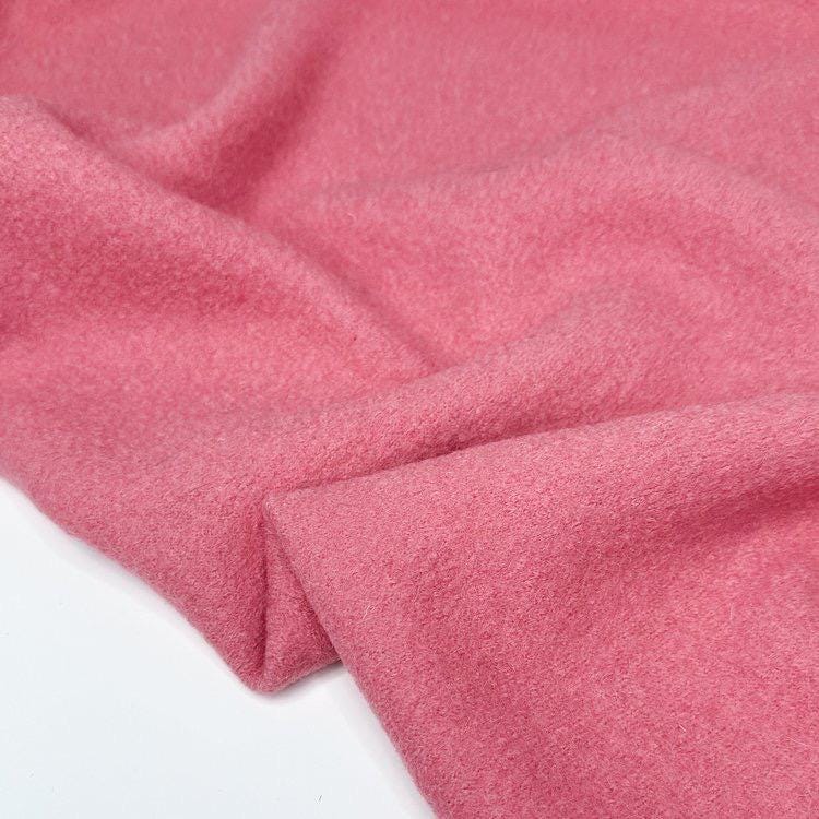Heavyweight Boiled Wool Coating Fabric | 380 GSM, By The Metre