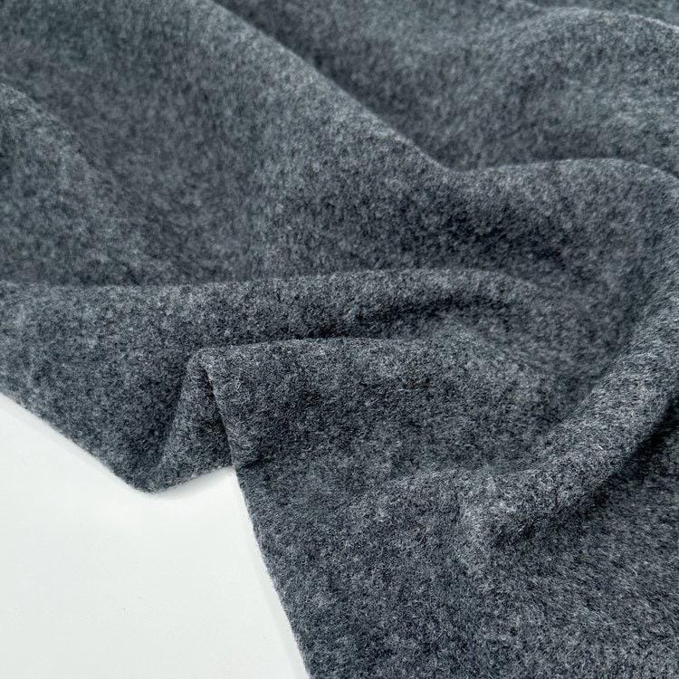 Heavyweight Boiled Wool Coating Fabric | 380 GSM, By The Metre