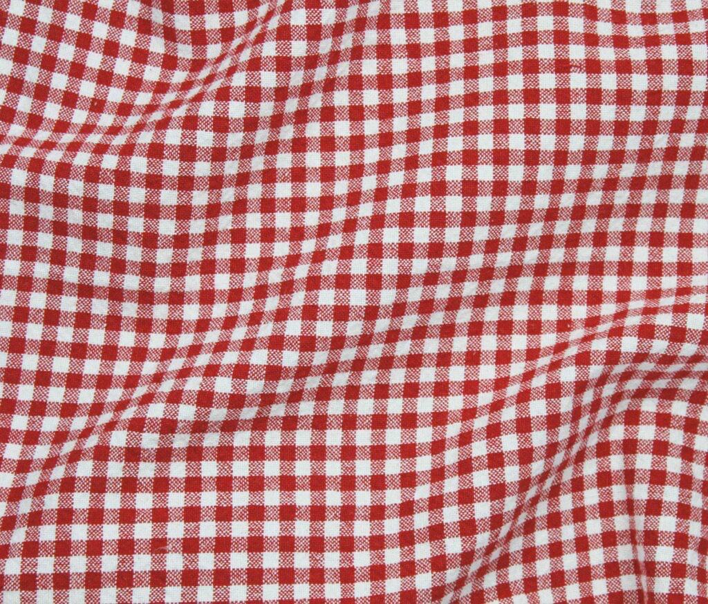 Nikolai Organic Cotton Check Fabric - Yarn Dyed Green Ivory Plaid - Sustainable Apparel