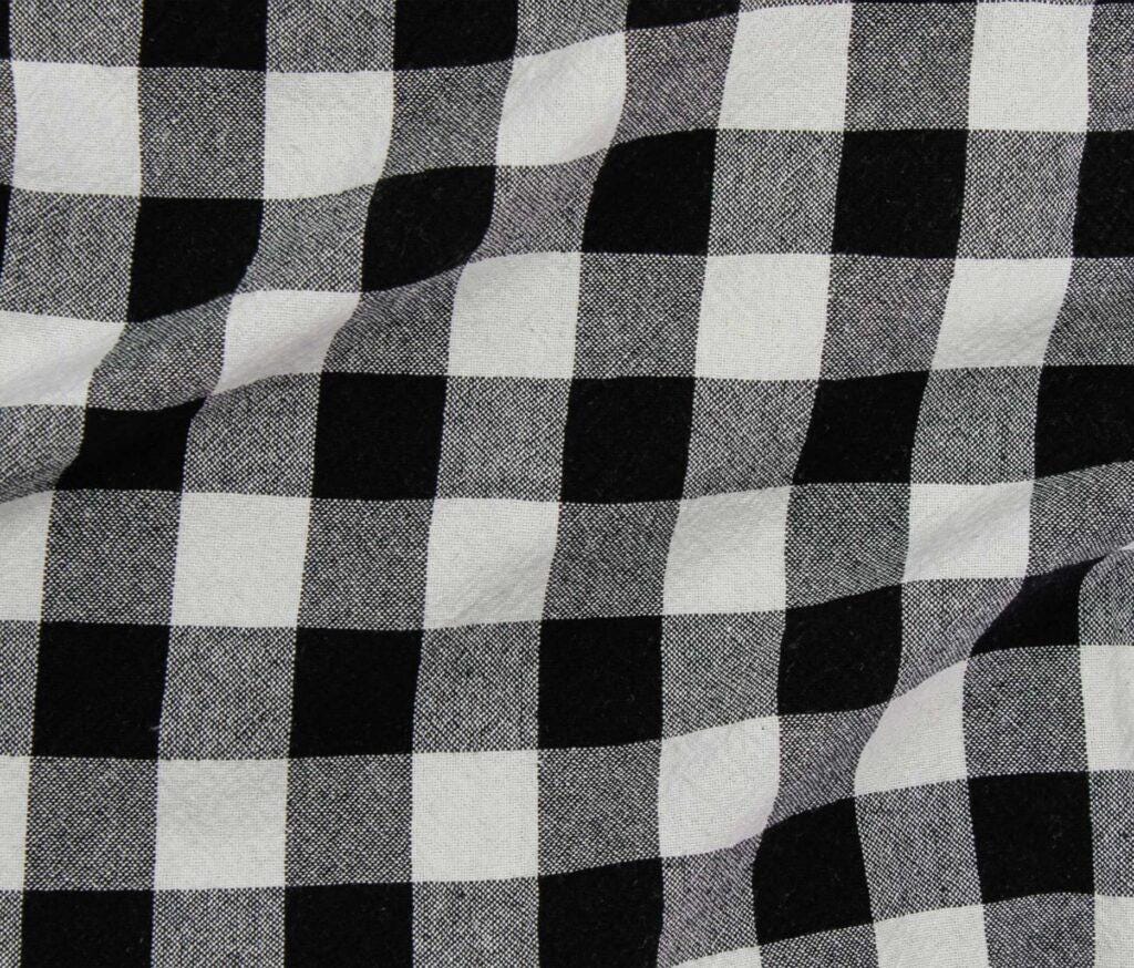 Caspian Organic Yarn-Dyed Cotton Plaid Fabric - Apparel & Home Textile (5 Metre Minimum)