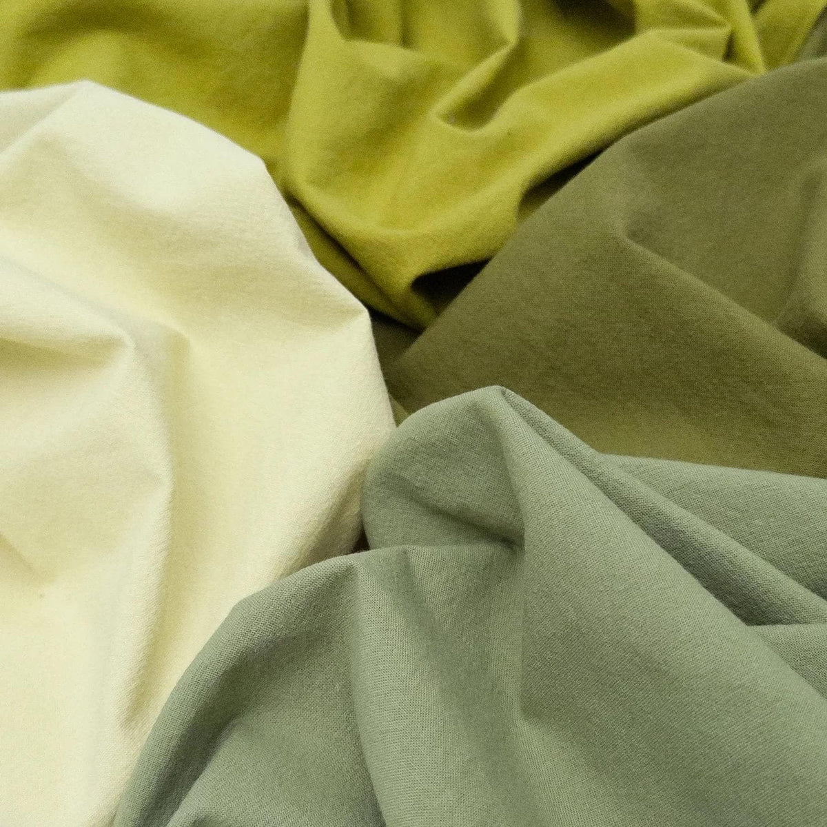 Sandwashed Cotton Fabric: Lightweight 160 GSM, 57" Wide