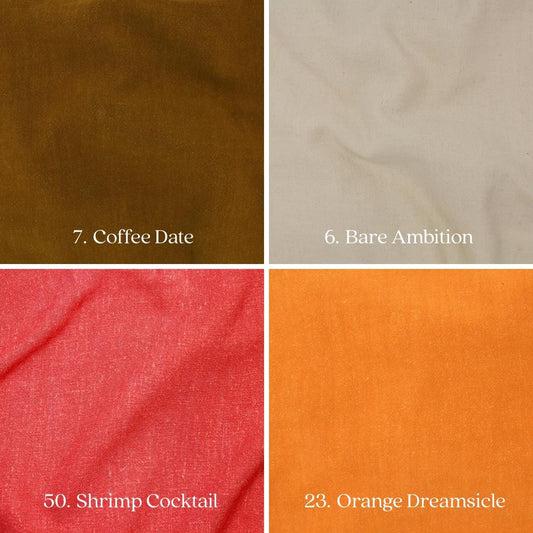 Serica Noil Linen Rayon Fabric - Textured Blend, Oeko-Tex Certified, Luxury Drape