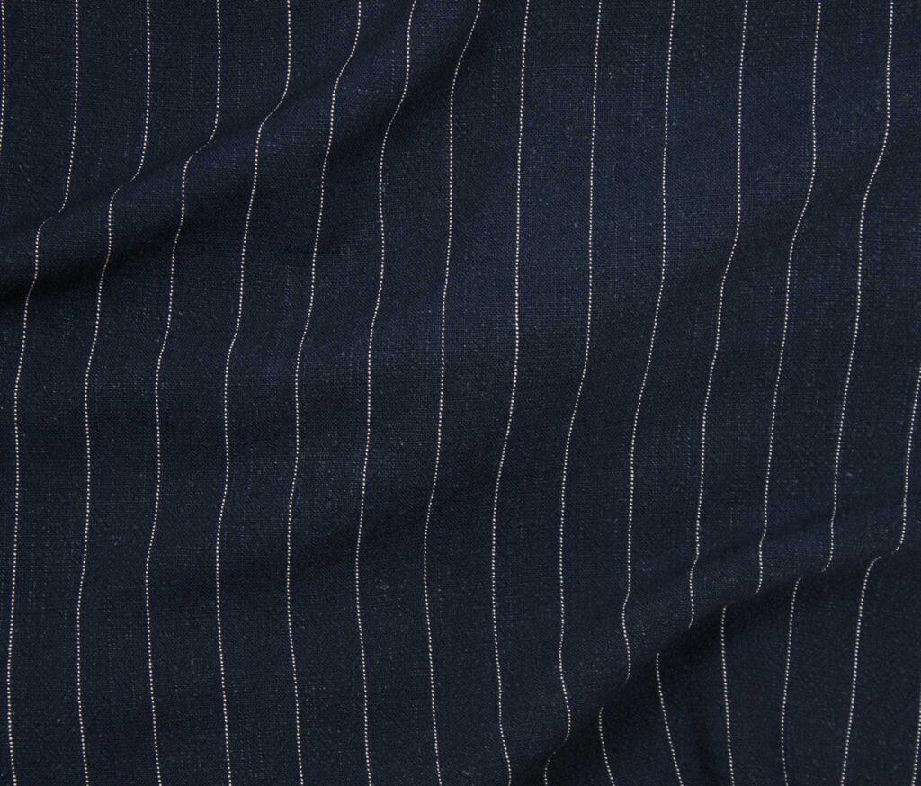 Serica Noil Stripe Fabric - Rayon Linen Blend Pinstripe Apparel Textile
