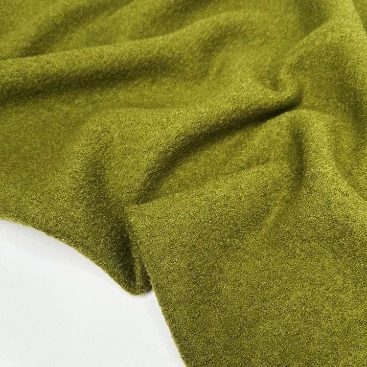 Heavyweight Boiled Wool Coating Fabric | 380 GSM, By The Metre